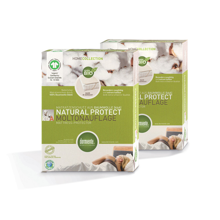 DORMIENTE Natural Protect Molleton en coton bio