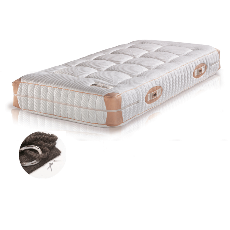 Matelas latex crin de...