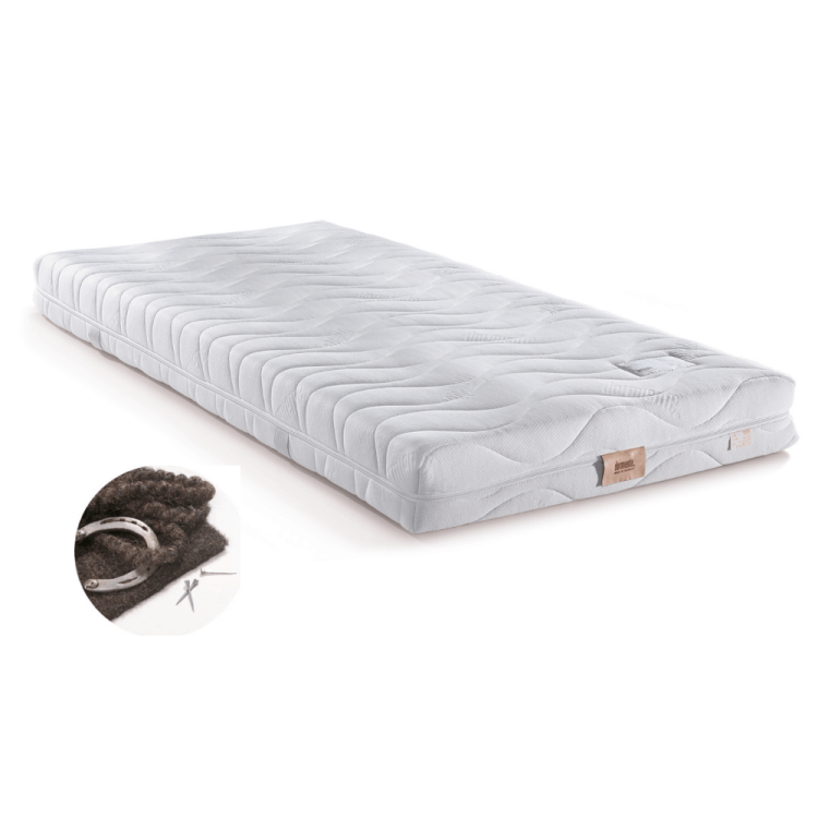 Matelas latex crin de...