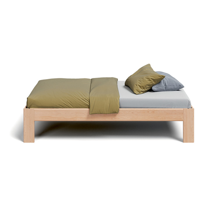 Lit en bois naturel Basic