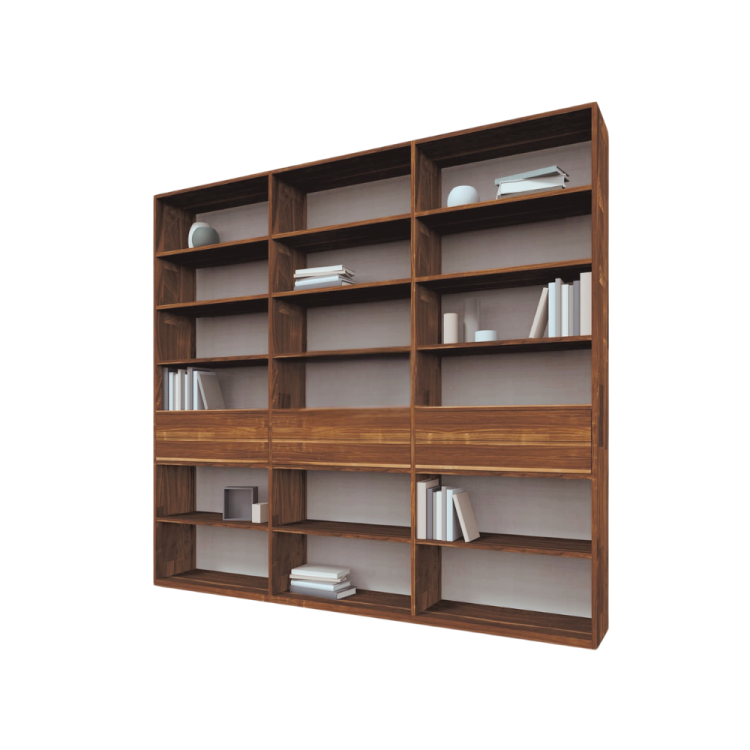Bibliothèque étagère bois...